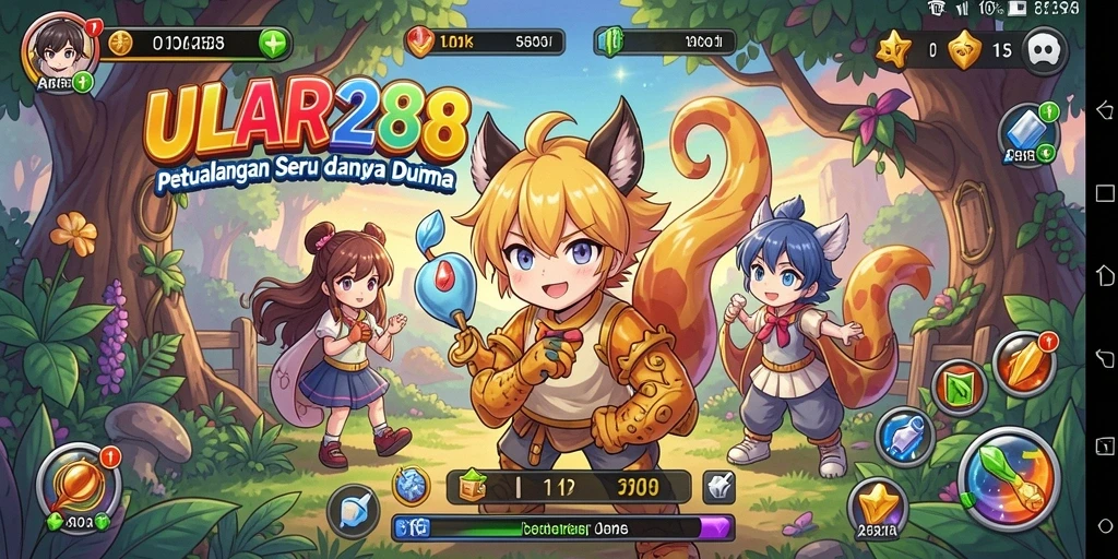 Menampilkan gameplay seru dan karakter Anime ikonik di ULAR288.