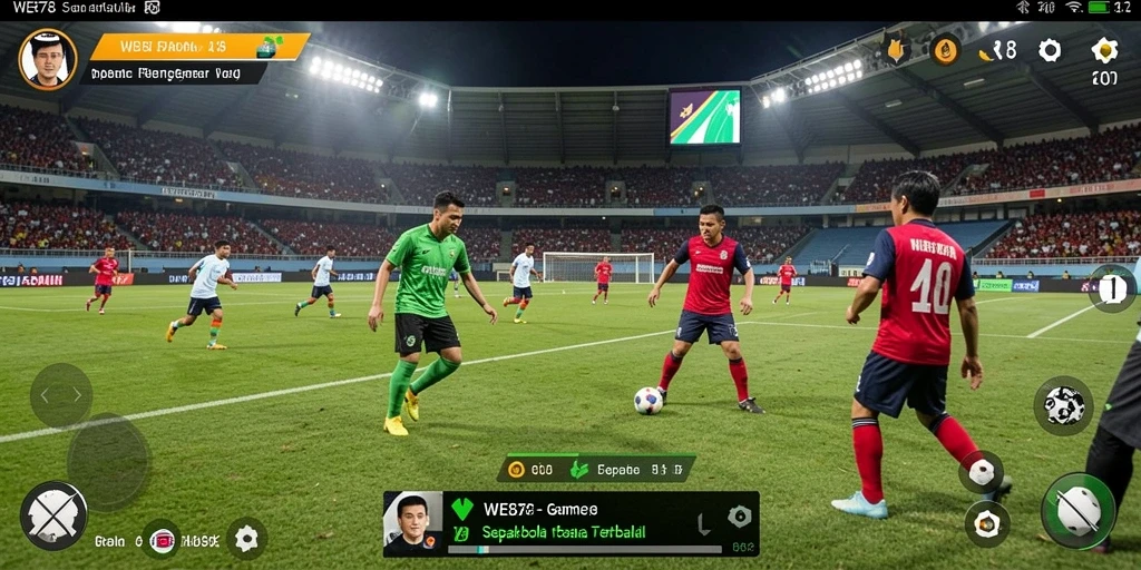 Tampilan gameplay WE878 yang menegangkan dan mendebarkan.